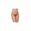 String ficelle en Y wetlook rouge 